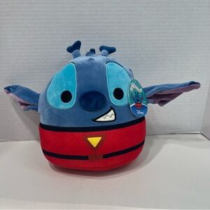 SQUISHMALLOWS Disney Stitch plush in red alien suit stuffed animal toy